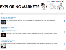 Tablet Screenshot of exploringmarkets.com
